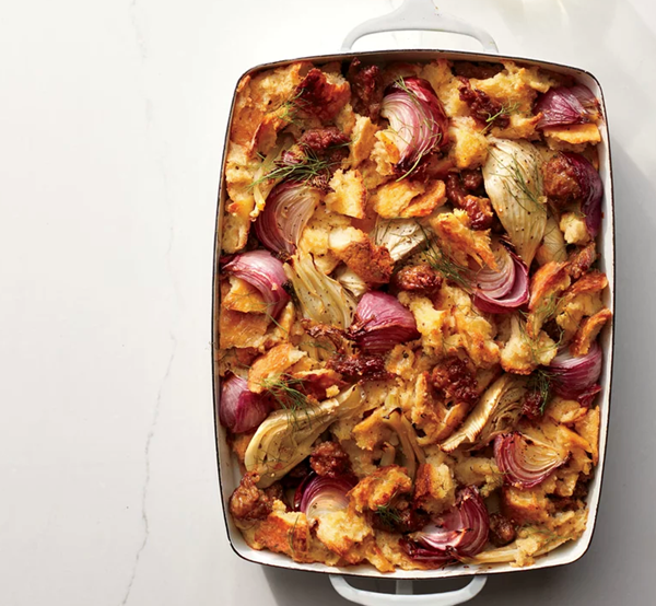 Sausage and fennel stuffing