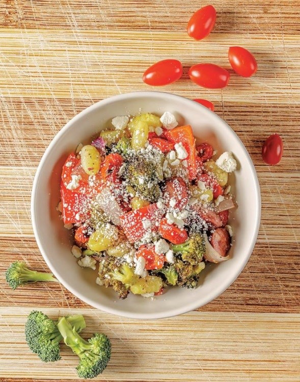 Sausage and gnocchi
