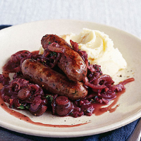 Sausage and mushroom casserole