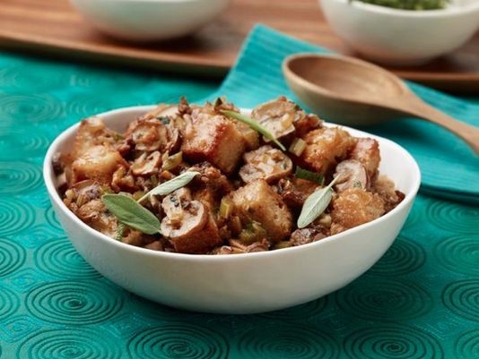 Sausage and mushroom stuffing