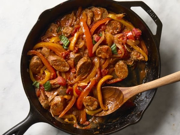 Sausage and peppers