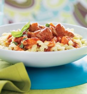 Sausage and tomato ragù with pasta