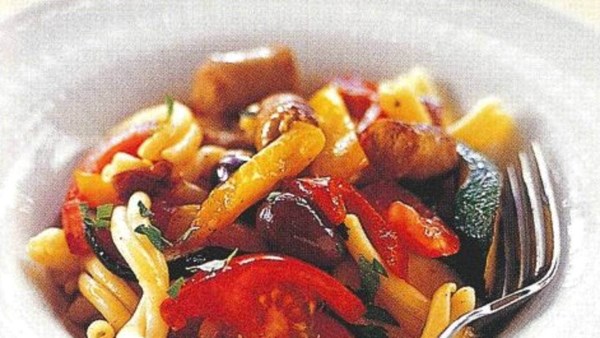 Sausage and vegetable pasta
