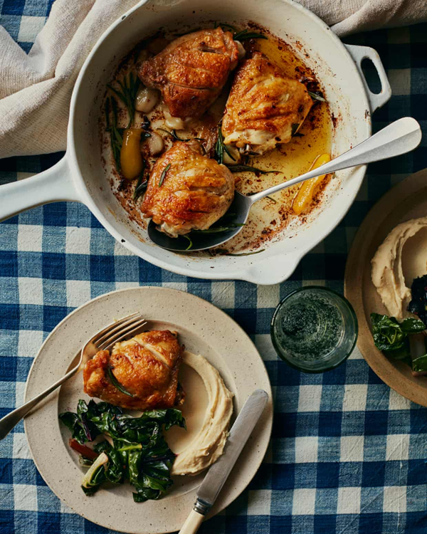 Sausage baps with mustardy apple slaw