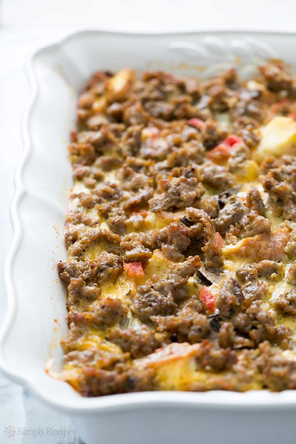 Sausage breakfast casserole