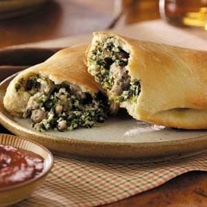 Sausage calzones