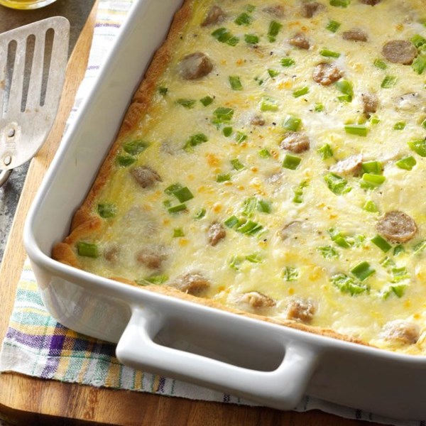 Sausage cheese squares 
