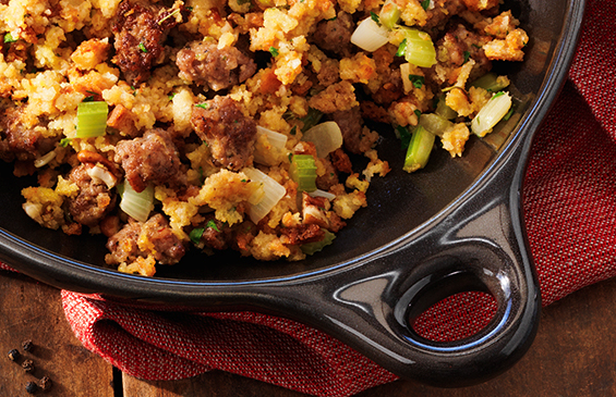Sausage cornbread stuffing