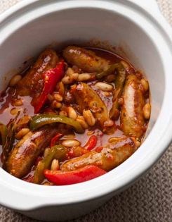 Sausage hotpot