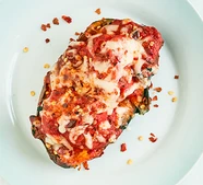 Sausage meatball marinara [sweet potatoes]