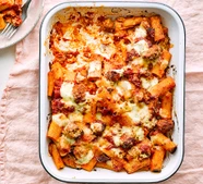 Sausage pasta bake