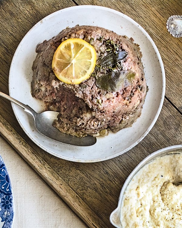 Sausage, sage and apple stuffing 