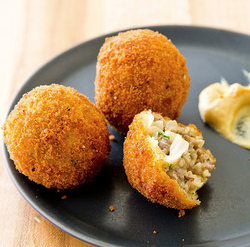 Sausage-sauerkraut balls