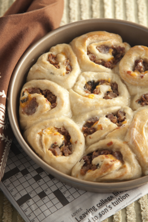 Sausage swirls