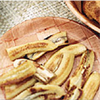 Sauteed bananas
