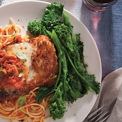 Sautéed broccoli rabe