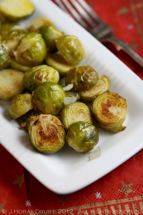 Sautéed Brussels sprouts 
