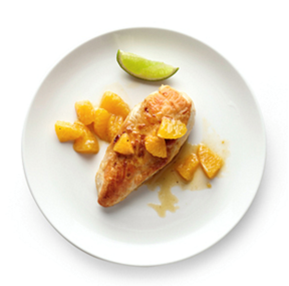 Sautéed citrus chicken
