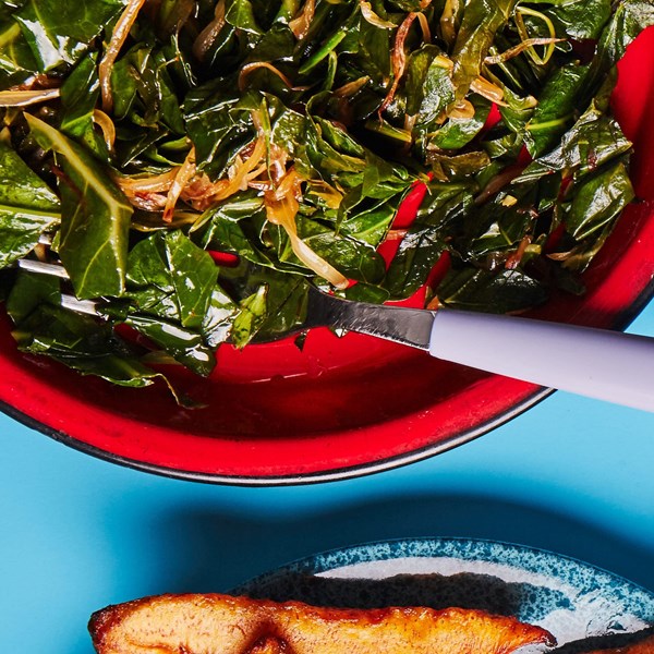 Sautéed collard greens