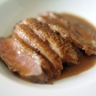 Sautéed duck breasts