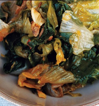 Sautéed escarole