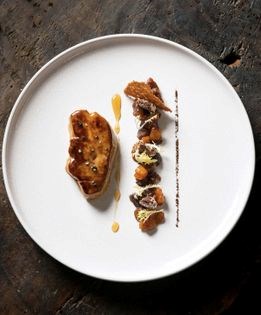 Sautéed foie gras with beerawecka fruit chutney and beer reduction
