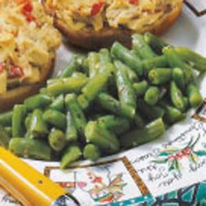 Sauteed green beans 