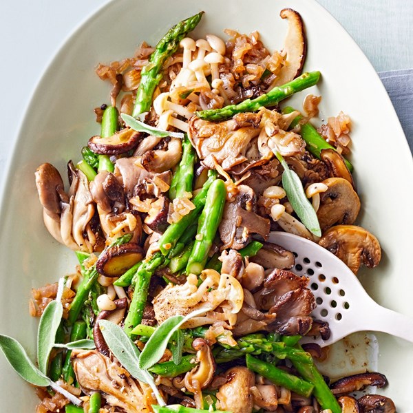 Sautéed mushroom medley