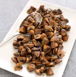 Sautéed mushrooms