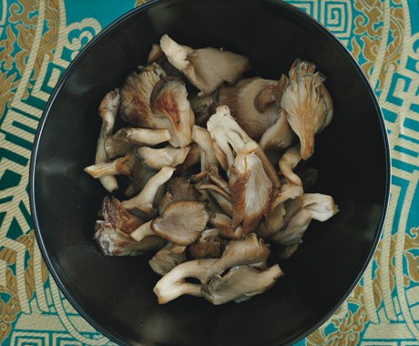 Sautéed oyster mushrooms
