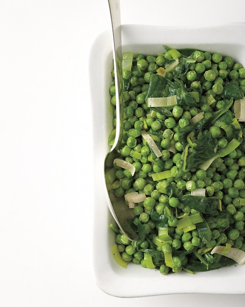 Sautéed spring vegetables