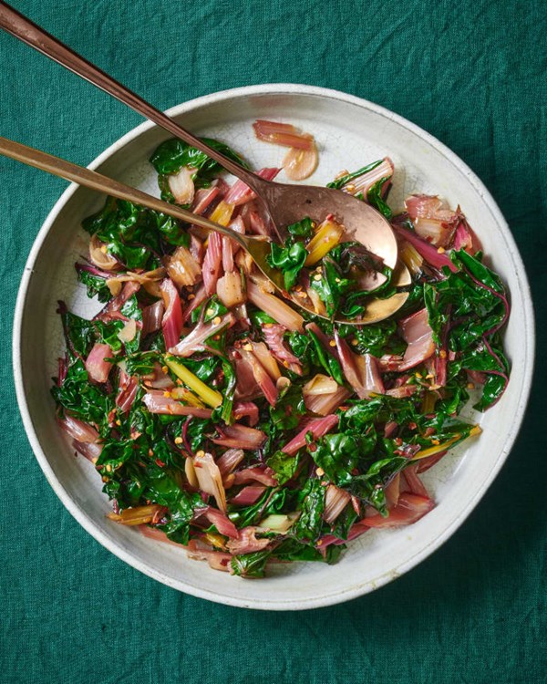 Sautéed Swiss chard
