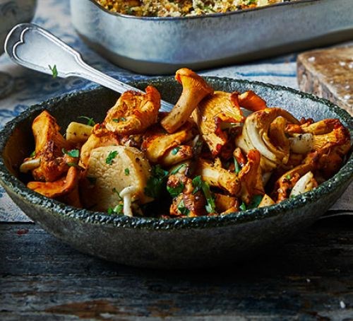 Sautéed wild mushrooms