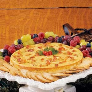 Savory appetizer cheesecake