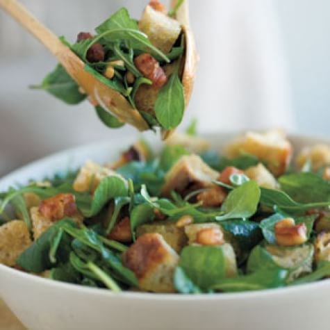 Savory bread salad