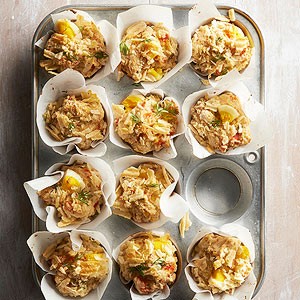 Savory brunch muffins 