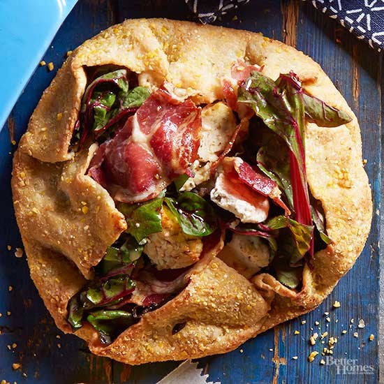 Savory chard pie