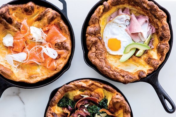 Savory Dutch baby