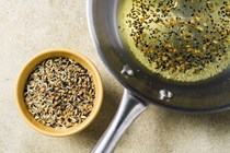 Savory flavored oil
