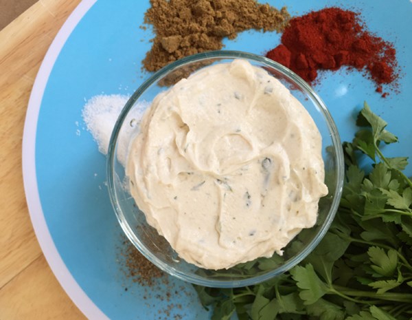Savory Greek yogurt dip