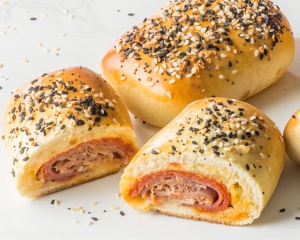Savory kolaches (Klobasniky)