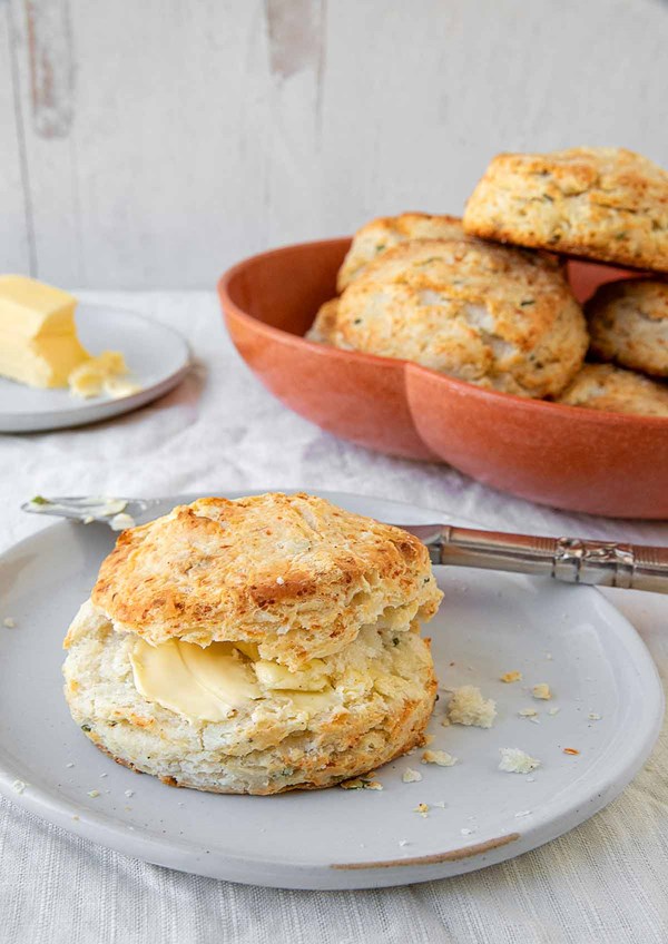 Savory Parmesan cheese biscuits