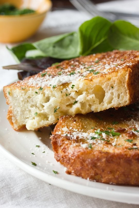 Savory Parmesan French toast
