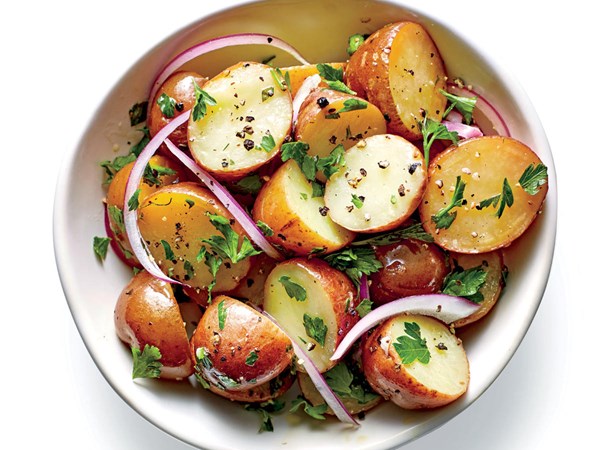 Savory potato salad