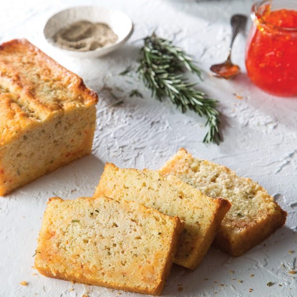 Savory pound cake