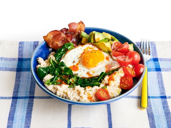 Savory ranch oatmeal bowls 