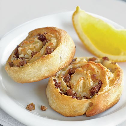 Savory sausage breakfast rolls