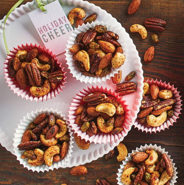 Savory spiced nuts