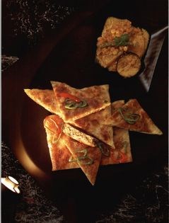 Savory stuffed Indian bread (Murtabak)