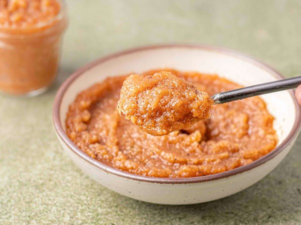 Savory, sweet, and spicy applesauce